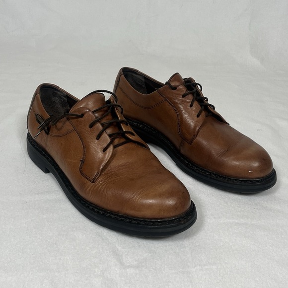 Mephisto Other - Mephisto Marlon Air Brown Goodyear Welt Pebbled Leather Oxford Shoes Men's Sz 10